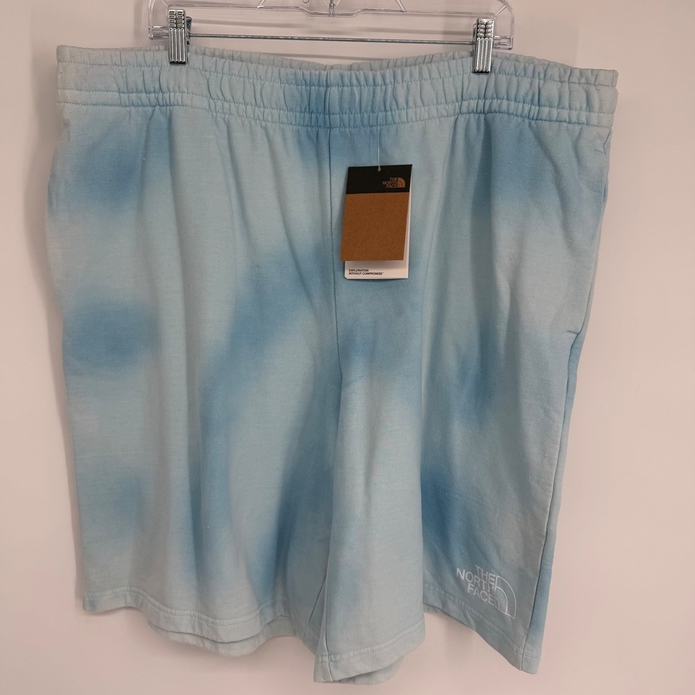 The North Face Mens Dye Shorts XXL Norse Blue Relaxed Fit Loungewear‎ Knit